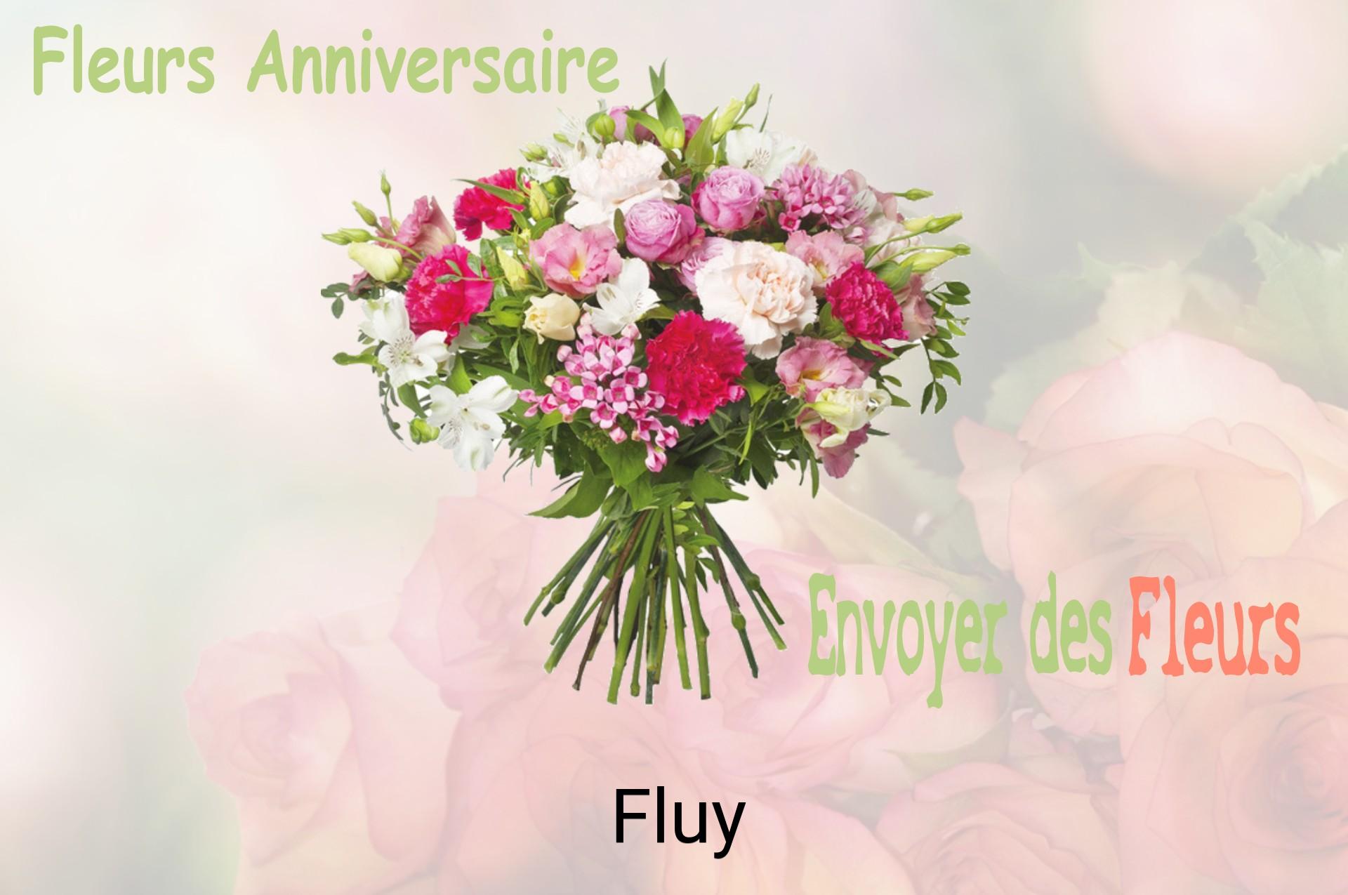 Bouquet de fleurs d’anniversaire livré à Fluy